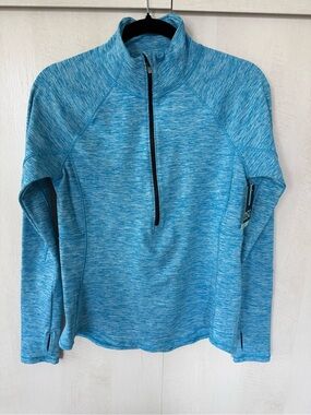 DSG Women’s Cold Weather Compression Sweatshirt – Blue Heather (Size M) – NWT